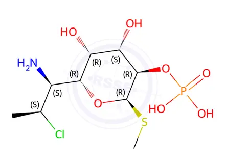 Chemical structure of Clindamycin Impurity 24