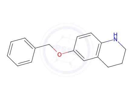 Chemical structure of 6-(Benzyloxy)-1,2,3,4-tetrahydroquinoline