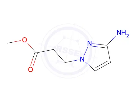 Chemical structure of Methyl 3-(3-amino-1h-pyrazol-1-yl)propanoate