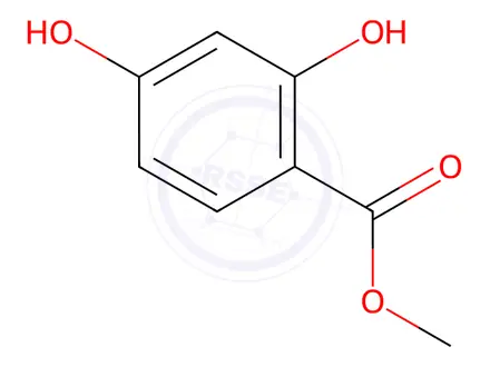 Chemical structure of Methyl B-resorcylate