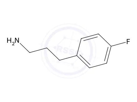 Chemical structure of 3-(4-Fluorophenyl)-1-propanamine