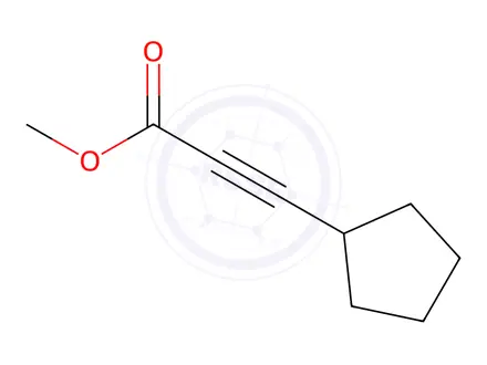 Chemical structure of methyl 3-cyclopentylprop-2-ynoate