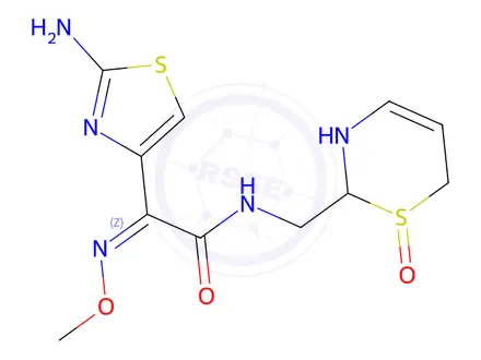 Chemical structure of Ceftizoxime Impurity 81