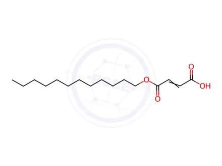 Chemical structure of Dodecyl Hydrogen Maleate
