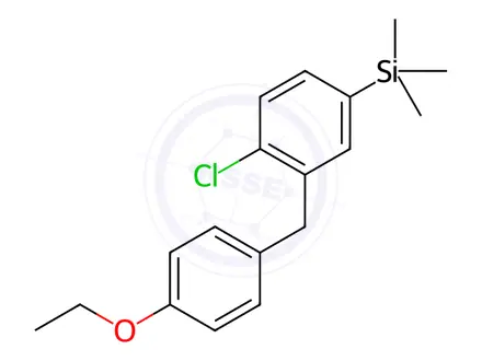 Chemical structure of Dapagliflozin Impurity 451