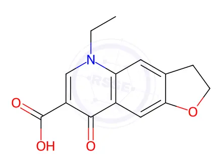 Chemical structure of Droxacin