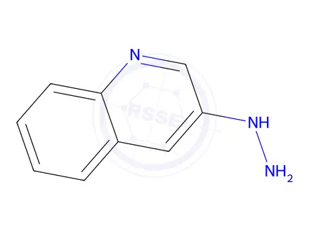 Chemical structure of 3-Hydrazinylquinoline