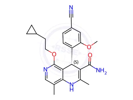 Chemical structure of Finerenone Impurity 373