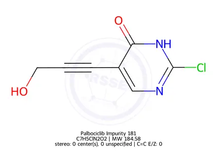 Chemical structure of Palbociclib Impurity 181