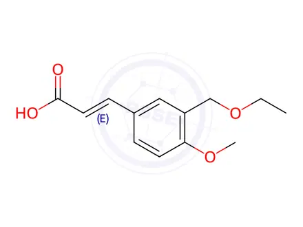 Chemical structure of Cinametic Acid Impurity 104
