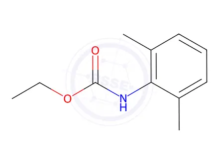 Chemical structure of ETHYL N-(2,6-XYLYL)CARBAMATE