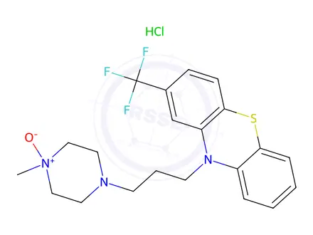 Chemical structure of Trifluoperazine N4-Oxide (2HCl Salt)