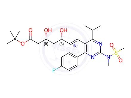 Chemical structure of Rosuvastatin Isomer-10
