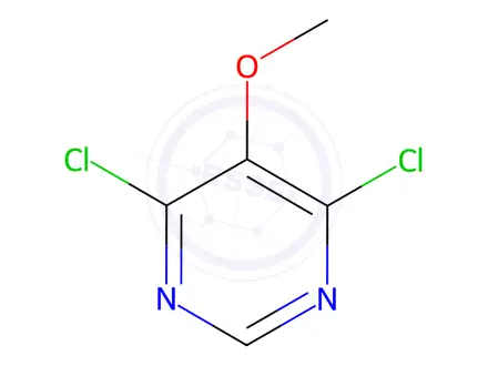 Chemical structure of 4,6-Dichloro-5-methoxypyrimidine