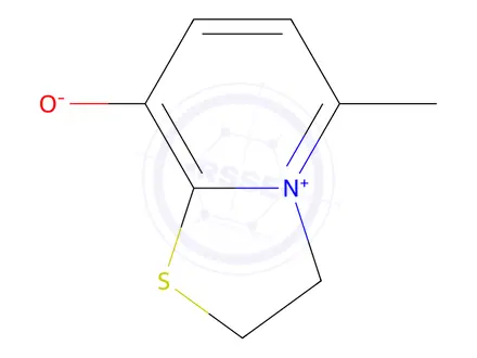 Chemical structure of 2,3-Dihydro-5-methylthiazolo[3,2-a]pyridinium-8-olate