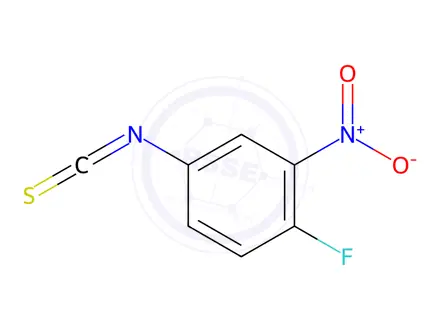 Chemical structure of 4-Fluoro-3-nitrophenyl Isothiocyanate