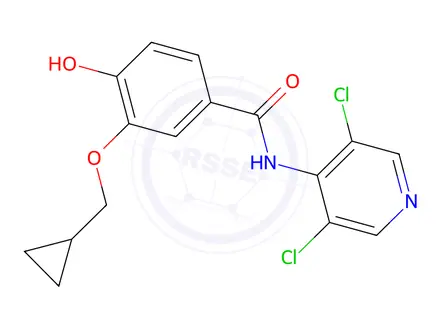 Chemical structure of Roflumilast USP Related Compound A