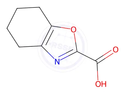 Chemical structure of 4,5,6,7-Tetrahydrobenzo[d]oxazole-2-carboxylic acid