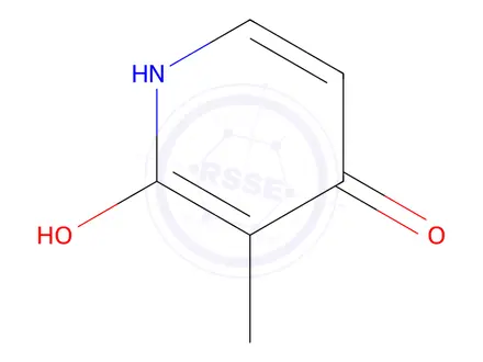 Chemical structure of 2-Hydroxy-3-methylpyridin-4(1H)-one