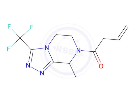Chemical structure of Sitagliptin Impurity 171