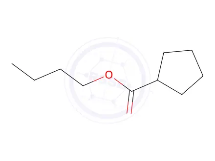Chemical structure of Butyl cyclopentanecarboxylate