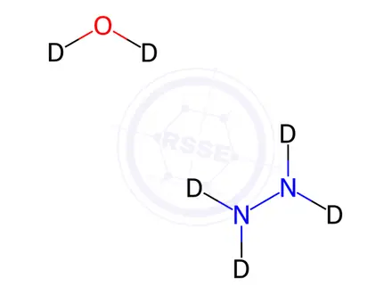 Chemical structure of Hydrazine Hydrate-d6
