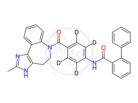 Chemical structure of Conivaptan Impurity