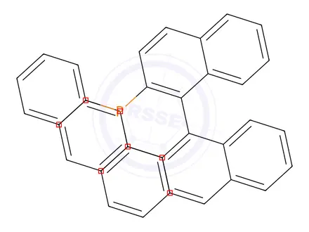 Chemical structure of (S)-Diphenyl(2'-phenyl-[1,1'-binaphthalen]-2-yl)phosphine