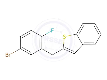 Chemical structure of Ipragliflozin Impurity 12