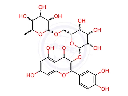 Chemical structure of Vitamin P