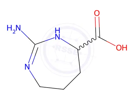 Chemical structure of Arginine Impurity 83