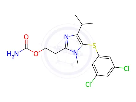 Chemical structure of Capravirine Impurity 44