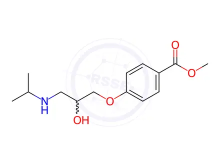 Chemical structure of Bisoprolol Fumarate Methyl Ester