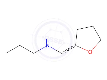 Chemical structure of N-(Tetrahydrofuran-2-ylmethyl)propan-1-amine