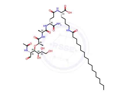 Chemical structure of Romurtide