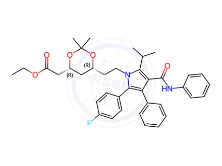 Chemical structure of Atorvastatin Impurity 69