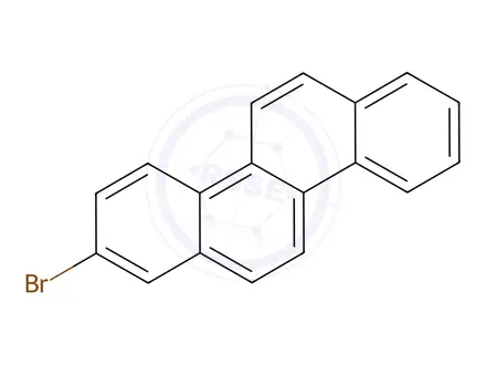 Chemical structure of 2-Bromochrysene