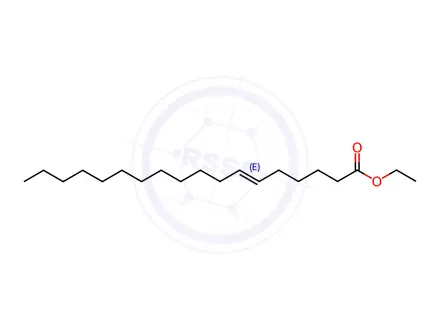 Chemical structure of PETROSELAIDIC ACID ETHYL ESTER