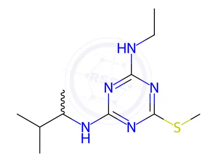 Chemical structure of Dimethametryn