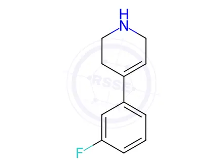 Chemical structure of 4-(3-FLUOROPHENYL)-1,2,3,6-TETRAHYDROPYRIDINE