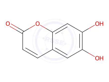 Chemical structure of Esculetin