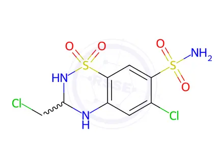 Chemical structure of Mebutizide Impurity 3
