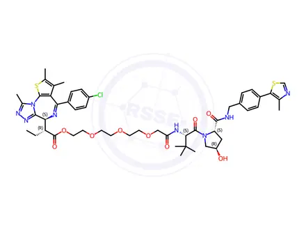 Chemical structure of ARV-771 Impurity 137