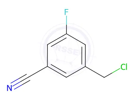 Chemical structure of 3-(Chloromethyl)-5-fluorobenzonitrile