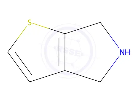 Chemical structure of 5,6-Dihydro-4H-thieno[2,3-c]pyrrole
