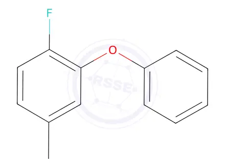 Chemical structure of 1-Fluoro-4-methyl-2-phenoxybenzene