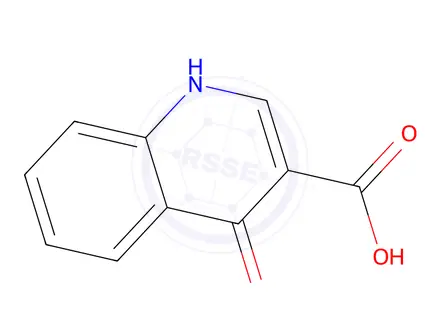 Chemical structure of Ivacaftor Acid Impurity