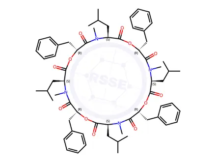 Chemical structure of Emodepside Impurity 8