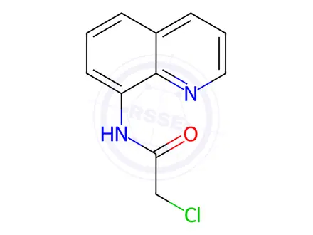 Chemical structure of N1-(8-QUINOLYL)-2-CHLOROACETAMIDE