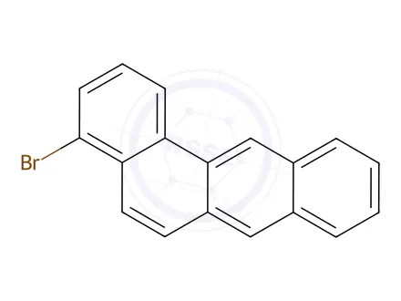 Chemical structure of 4-Bromotetraphene